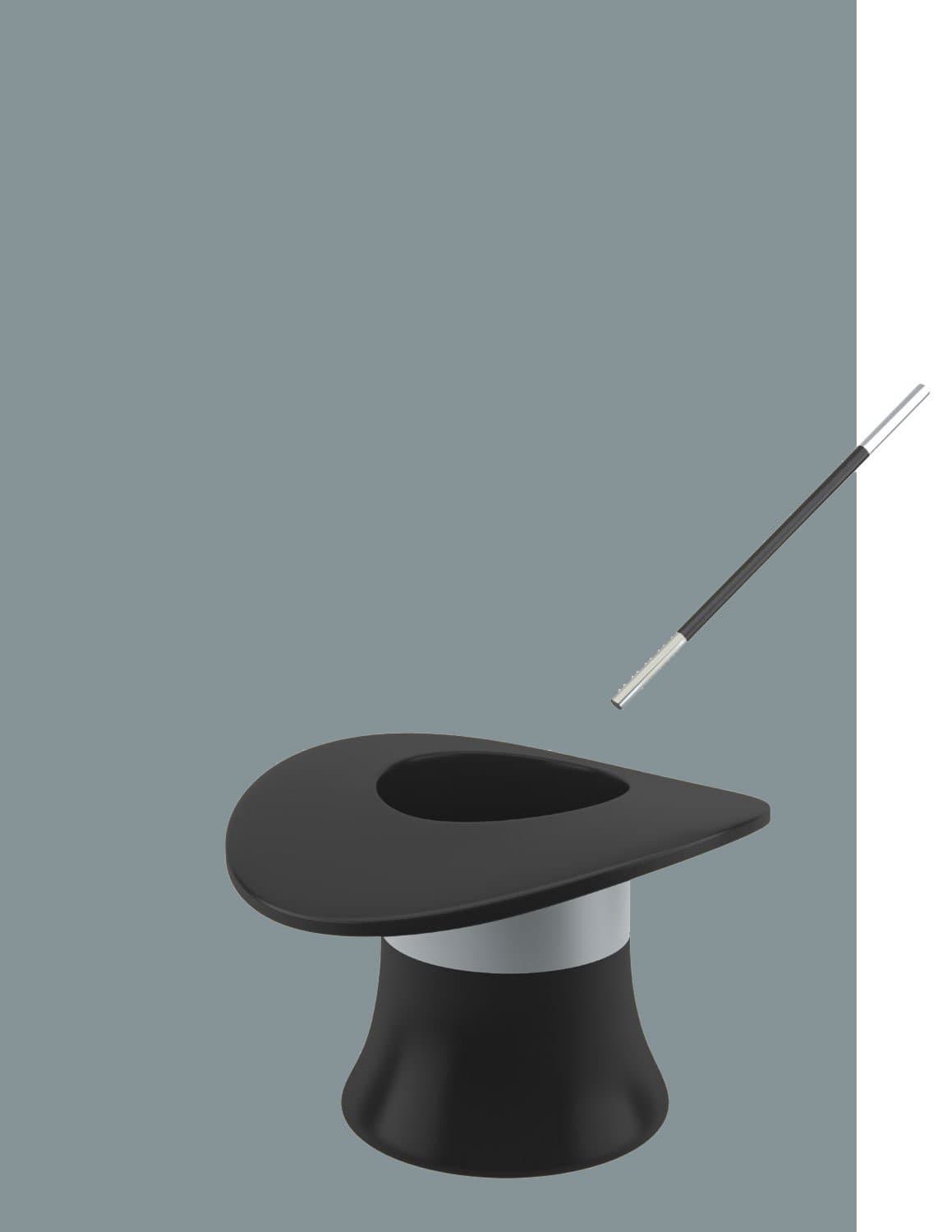 Magicians performing stage show